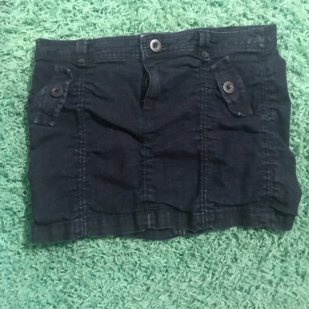 Dark blue jean skirt size 13 (juniors)